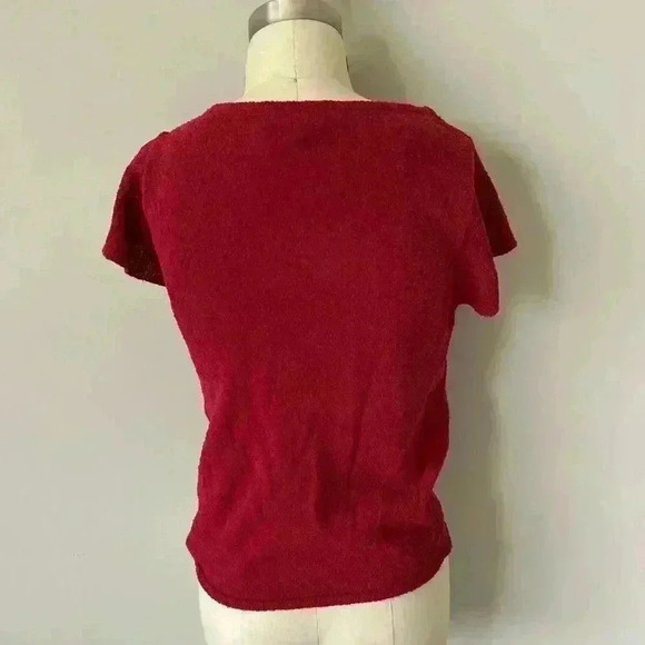 Madewell Women’s Tie-Front Marin Sweater Tee Small NWT - Picture 6 of 6